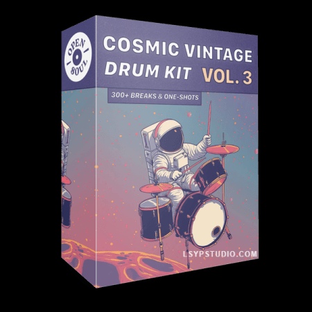 鼓组节奏Open Soul Audio Cosmic Vintage Drums Vol.3 [WAV]-乐声音频-资源网