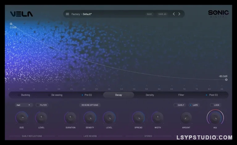 混响效果Sonic Academy – VELA v1.0.1 for WiN+MAC-乐声音频-资源网