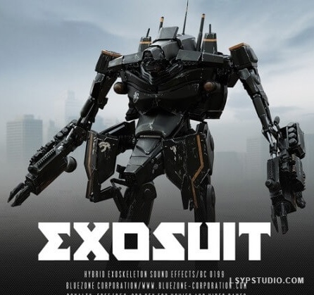 混合外骨骼音效Bluezone Corporation Exosuit Hybrid Exoskeleton Sound Effects [WAV, AiFF]-乐声音频-资源网