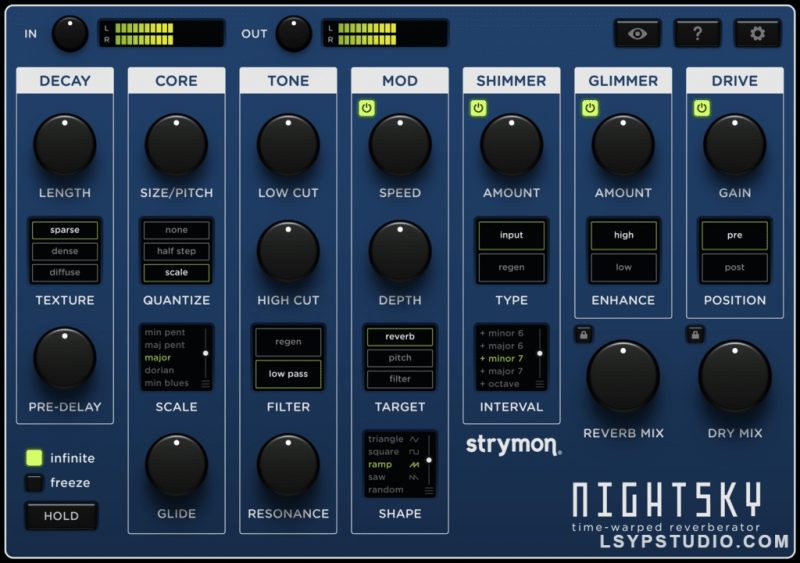 混响合成器Strymon NightSky Plugin v1.0.1 [WiN]+[MacOSX]-乐声音频-资源网