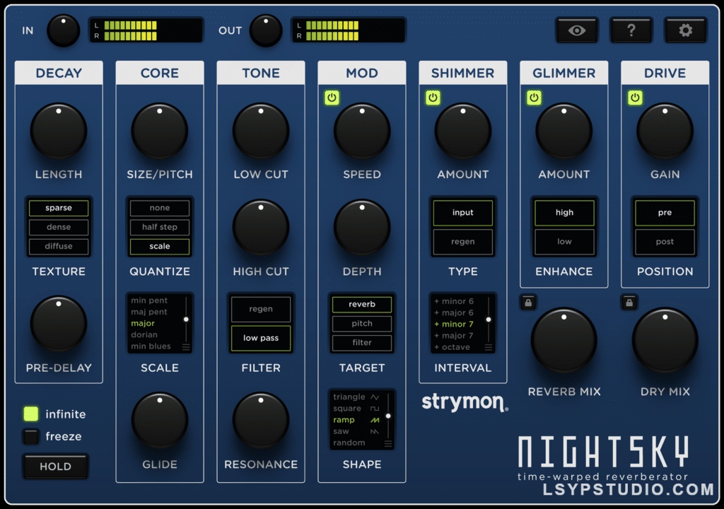 图片[1]-混响合成器Strymon NightSky Plugin v1.0.1 [WiN]+[MacOSX]-乐声音频-资源网