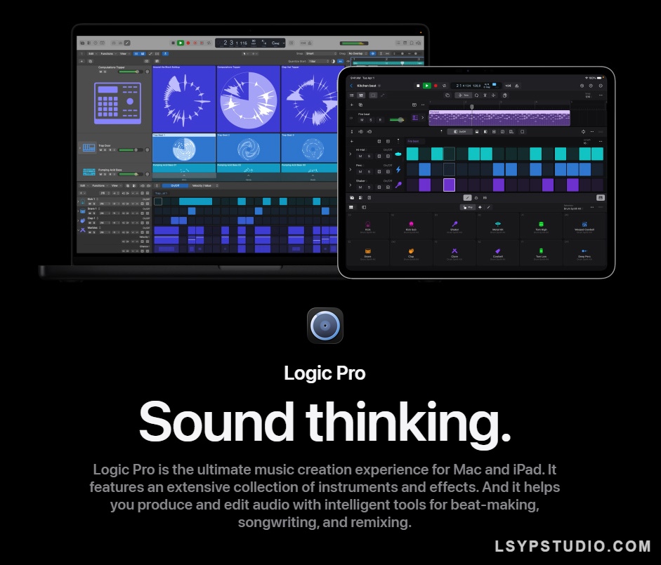 图片[1]-Apple Logic Pro v12.0 [MacOSX]-乐声音频-资源网