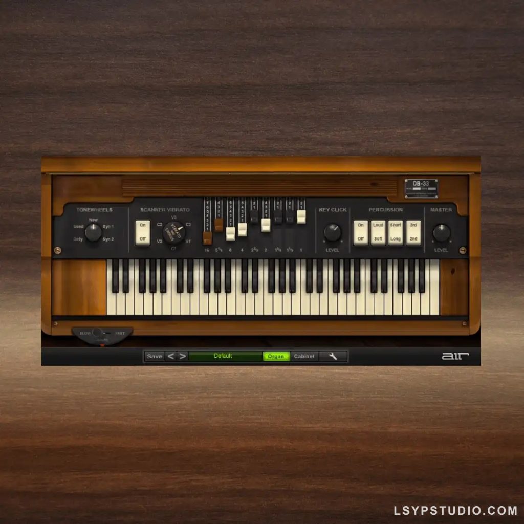 图片[1]-虚拟“音轮”风琴插件 AIR Music Technology DB-33 v1.4.0 MacOS-乐声音频-资源网
