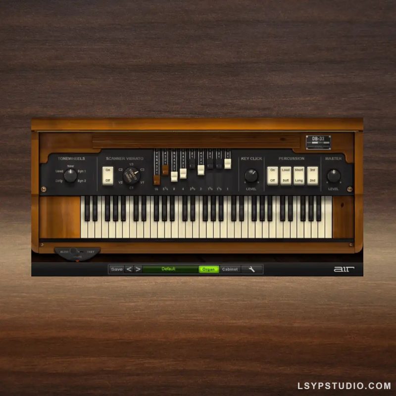 虚拟“音轮”风琴插件 AIR Music Technology DB-33 v1.4.0 MacOS-乐声音频-资源网
