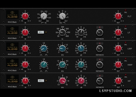 黑色终极人工智能均衡器AlexB 4KeQ Black Ultimate AI [Nebula]-乐声音频-资源网