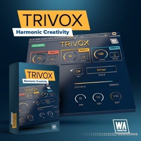创意和声效果器 W.A Production Trivox v1.0.2 WIN-乐声音频-资源网