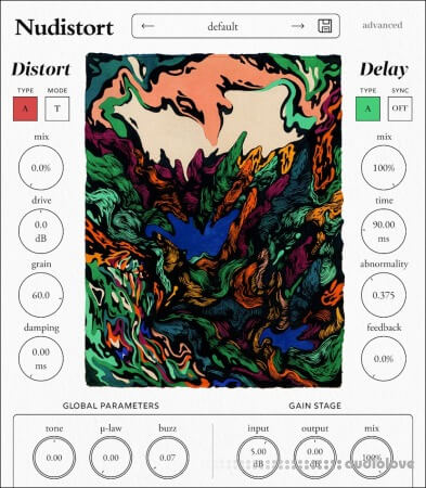 最愤怒的软件Nudist Audio Nudistort v1.2.5 [WiN, MacOSX]-乐声音频-资源网
