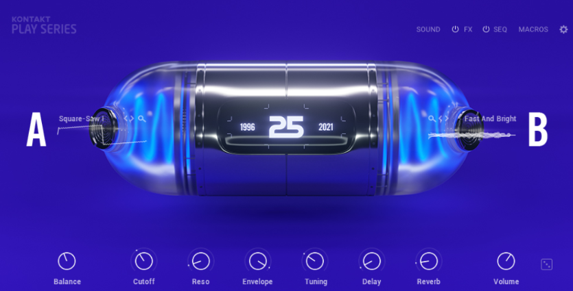 25周年经典乐器集 Native Instruments Play Series Twenty Five 2.0.1 KONTAKT-乐声音频-资源网