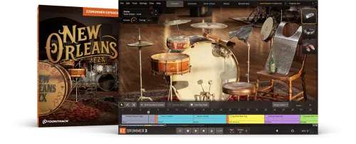 鼓乐的灵魂Toontrack – New Orleans EZX-乐声音频-资源网