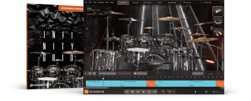 现代金属和前卫金属的鼓声Toontrack – Infinity Grid EZX-乐声音频-资源网