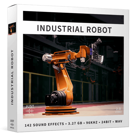 机器人声音设计工具包Just Sound Effects Industrial Robot WAV-乐声音频-资源网