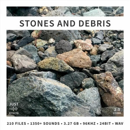 石头和碎片Just Sound Effects Stones and Debris WAV-乐声音频-资源网