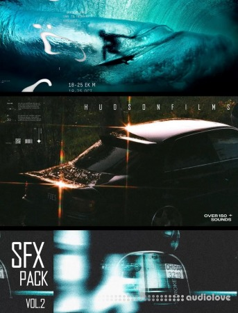 汽车声、打斗声、枪声、呼啸声、相机声、点击声和故障声、撞击声、自然音效Hudsonfilms Sfx Pack Vol.2 [WAV]-乐声音频-资源网
