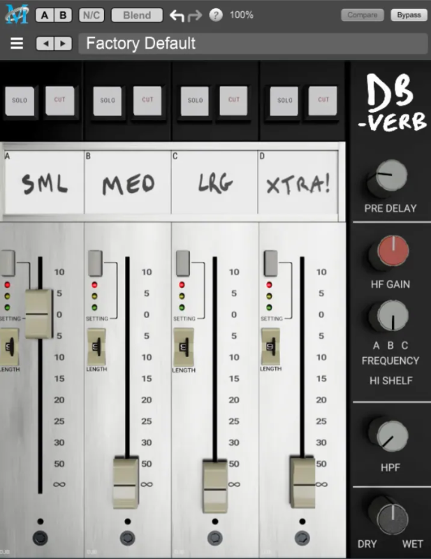 混响效果Metric Halo – DBVerb v4.0.89 for WiN-乐声音频-资源网