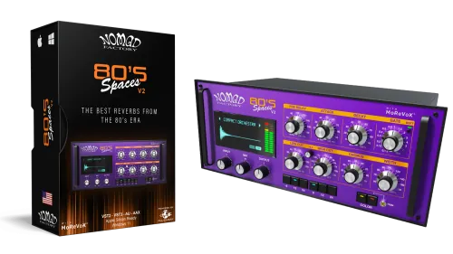 混响效果器Nomad Factory – 80s Space v2.5.1 for WiN+MAC-乐声音频-资源网