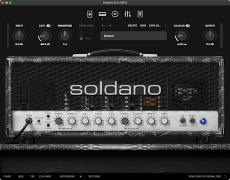 Neural DSP Soldano SLO-100 X v1.0.0 U2B [MacOSX]-乐声音频-资源网