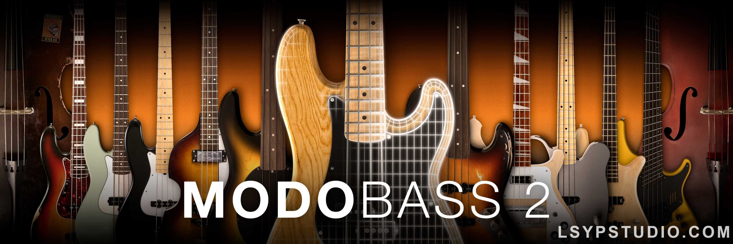 物理建模电贝司 IK Multimedia MODO BASS 2.0.5 WIN-乐声音频-资源网