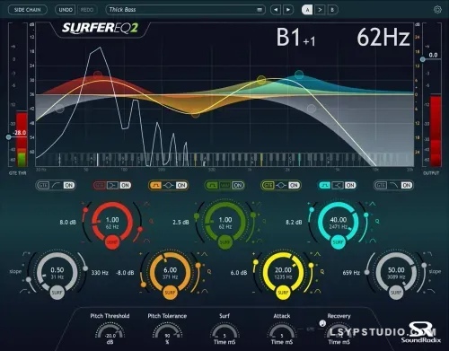 均衡器插件Sound Radix SurferEQ v2.1.2 [MacOSX]-乐声音频-资源网
