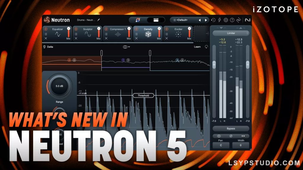 iZotope Neutron 5 v5.2.0 [WiN]-乐声音频-资源网