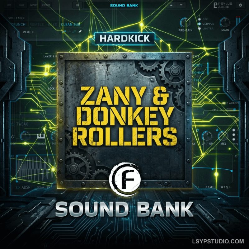 Psylus Audio Fusion HardKick Bank [Synth Presets]-乐声音频-资源网