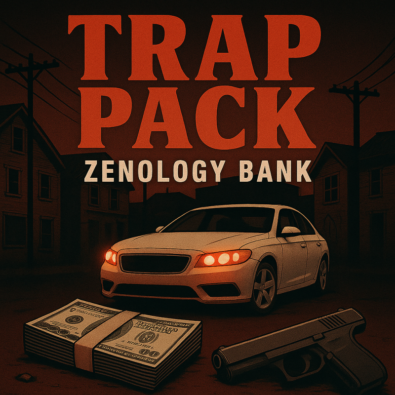 嘻哈音乐AudioVault Trap Pack Zenology Bank [WAV, MiDi, Synth Presets]-乐声音频-资源网