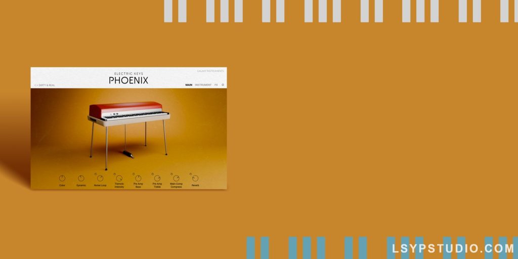 Native Instruments Electric Keys Phoenix v1.2.0 [KONTAKT]-乐声音频-资源网