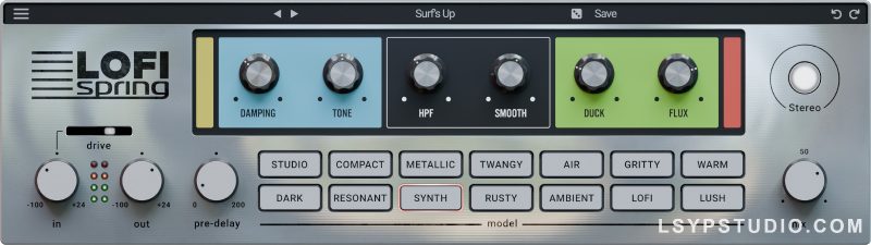 混响插件Wave Alchemy Lofi Spring v1.0.0 [MacOSX]-乐声音频-资源网