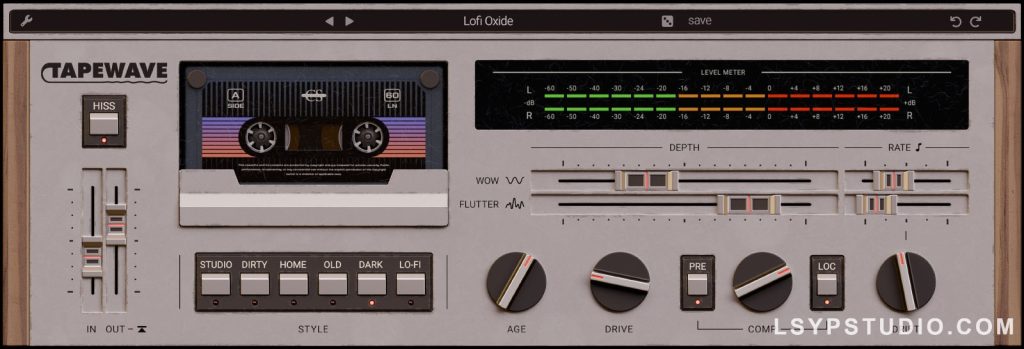 磁带插件Wave Alchemy Tapewave v1.0.1 [MacOSX]-乐声音频-资源网