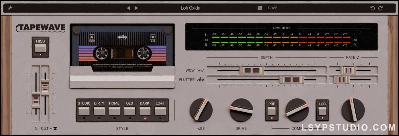 磁带插件Wave Alchemy Tapewave v1.0.1 [MacOSX]-乐声音频-资源网