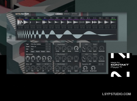 多单元打击乐和音效乐器Ocean Swift Myth Rhythm [KONTAKT]-乐声音频-资源网