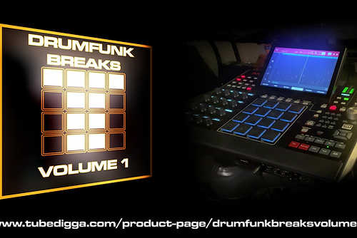 鼓点Tubedigga Drumfunk Breaks Vol.1 [WAV]-乐声音频-资源网