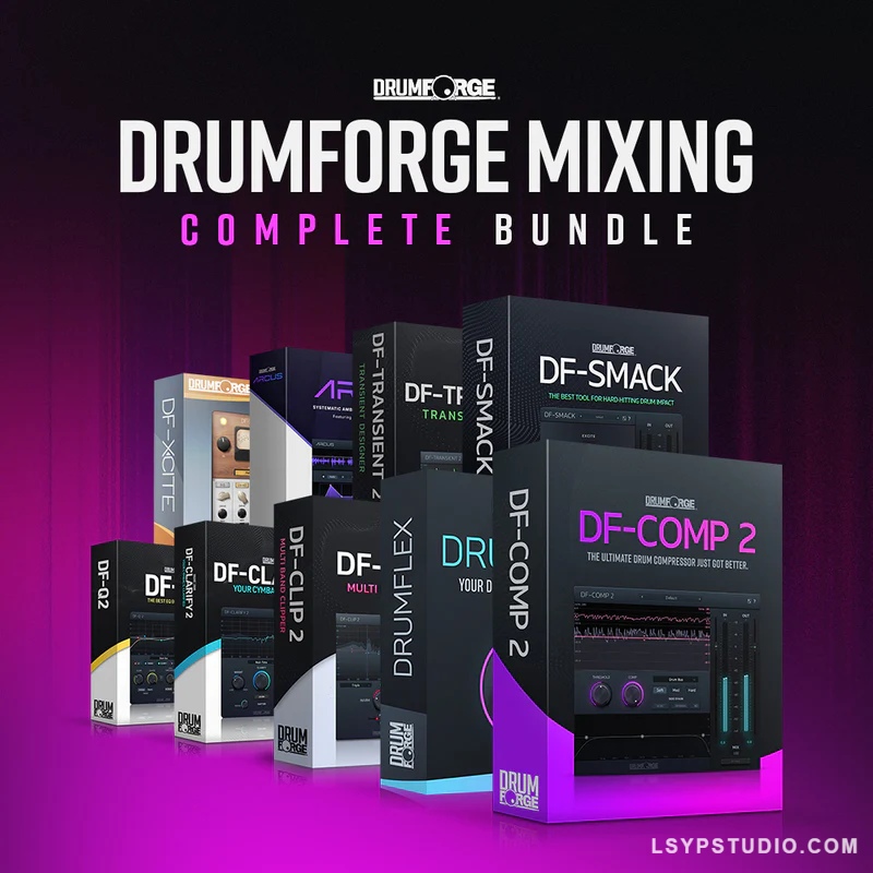 鼓组混音Drumforge Mixing Bundle v2026.02 [WiN]-乐声音频-资源网