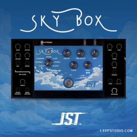 多功能混响插件Joey Sturgis Tones JST Sky Box v1.1.7 [WiN]-乐声音频-资源网