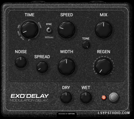 延迟效果器DSPTone ExoDelay v1.0.5 [WiN]-乐声音频-资源网