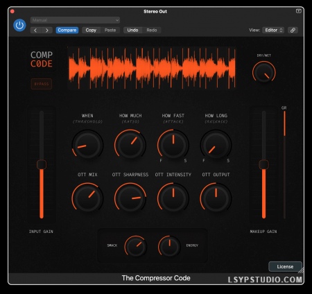 压缩器Cr8ive Audio The Compressor Code v1.0.0 [WiN]-乐声音频-资源网