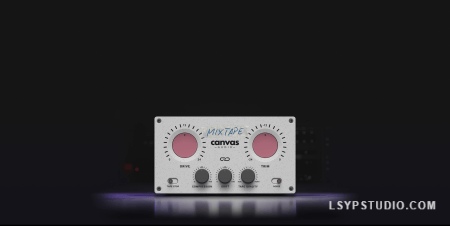 压缩和怀旧颗粒感的磁带饱和器Canvas Audio Mixtape v1.0.5 [WiN]-乐声音频-资源网