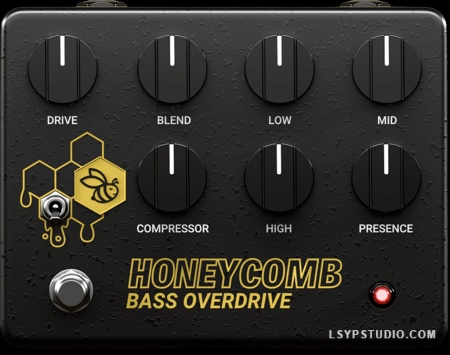 贝斯效果器Canvas Audio Honeycomb Bass OD v1.0.7 [WiN]-乐声音频-资源网