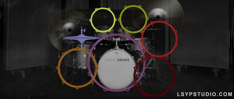 可调音鼓组Soniccouture Tonal Drums v1.1 [KONTAKT]-乐声音频-资源网