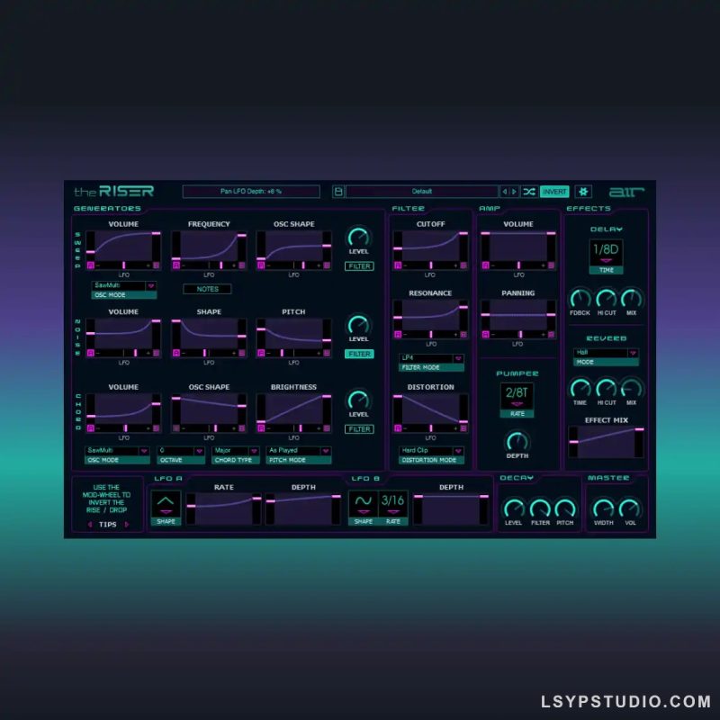 史诗级的音乐过渡效果AIR Music Technology theRiser v1.2.0 [MacOSX]-乐声音频-资源网