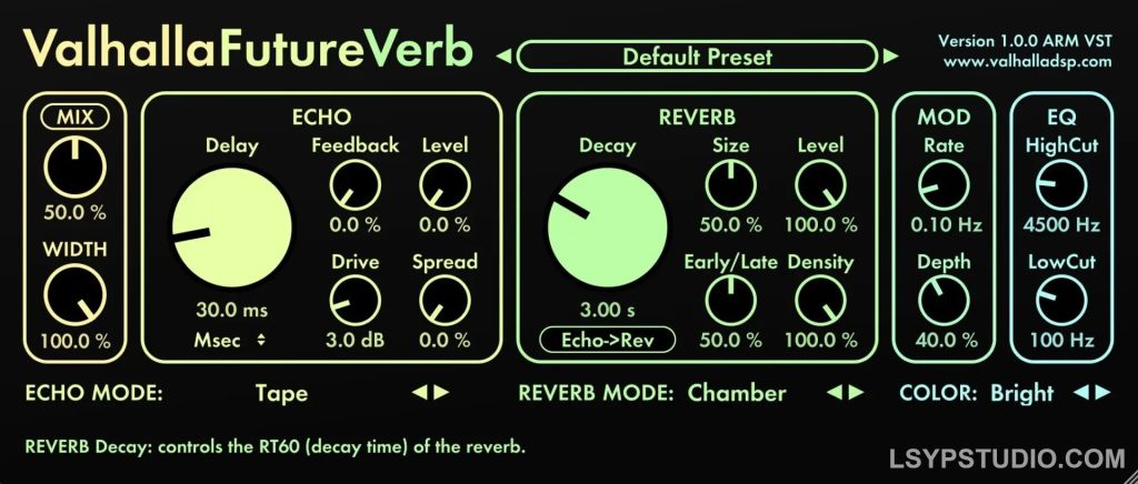 图片[1]-Valhalla DSP Valhalla FutureVerb v1.0.0.8 [WiN]-乐声音频-资源网