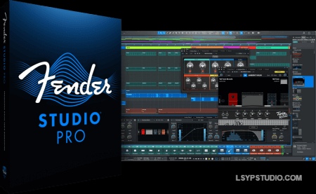 Fender Studio Pro 8 v8.0.1 [WiN]-乐声音频-资源网