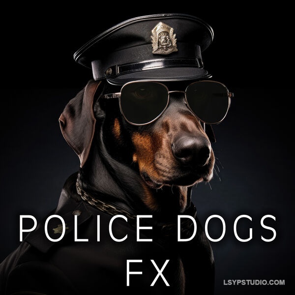 警犬特效Sound Ideas Police Dogs FX [FLAC]-乐声音频-资源网