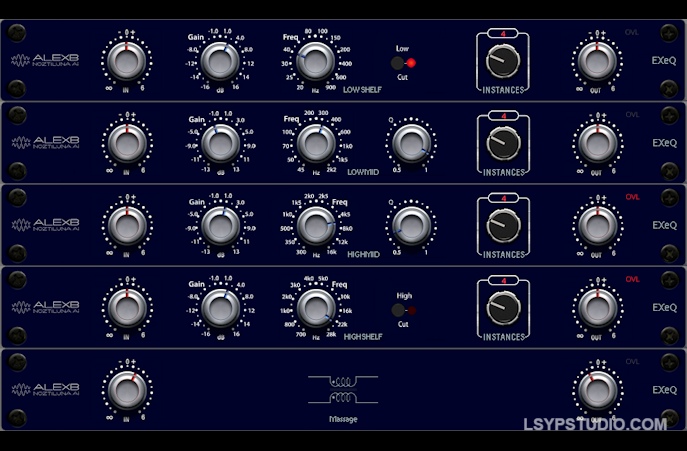 A类固态立体声均衡器AlexB Ely-X eQ Noztiluna Ai [Nebula]-乐声音频-资源网