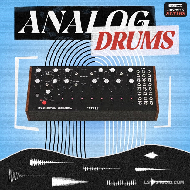 鼓声源自合成器Synth Palace Analog Drums [WAV]-乐声音频-资源网