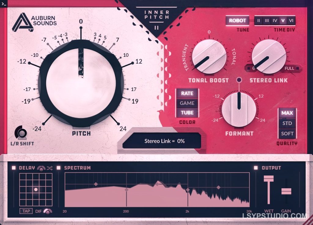 音高转换插件Auburn Sounds Inner Pitch v2.1.0 [WiN, MacOSX, LiNUX]-乐声音频-资源网