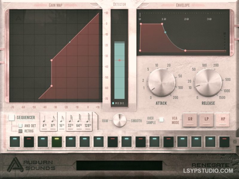 全频段门限插件Auburn Sounds Renegate v1.6.0 [WiN, MacOSX, LiNUX]-乐声音频-资源网
