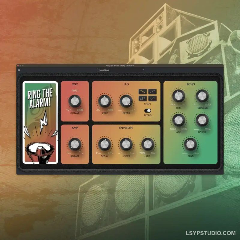 复古磁带回声和弹簧混响融合AIR Music Technology Ring The Alarm v1.0.0.34 [WiN]-乐声音频-资源网