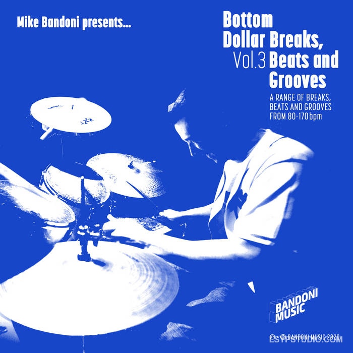 超过 140 个劲爆的节奏Mike Bandoni Bottom Dollar Breaks, Beats And Grooves Volume 3 [WAV]-乐声音频-资源网