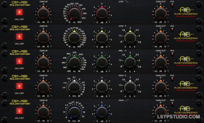 母带均衡器AlexB GM9 Mastering eQ GE [Nebula]-乐声音频-资源网