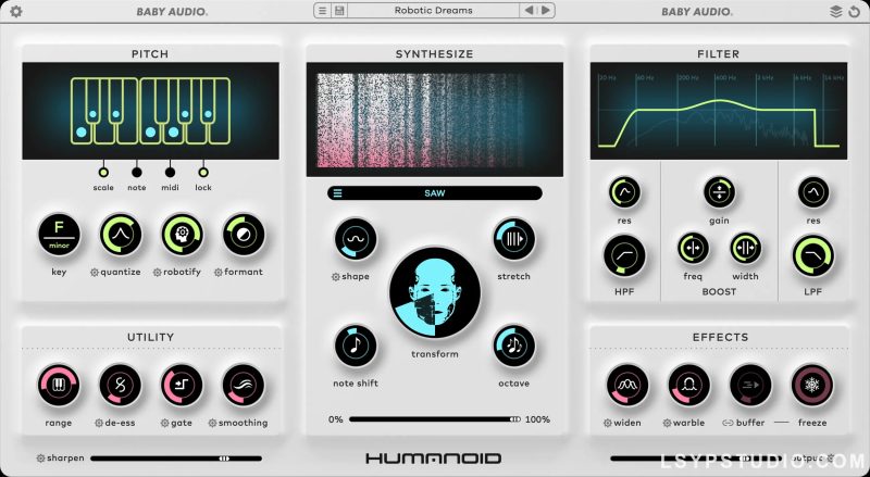 婴儿音频人形Baby Audio Humanoid v1.2 [WiN, MacOSX]-乐声音频-资源网